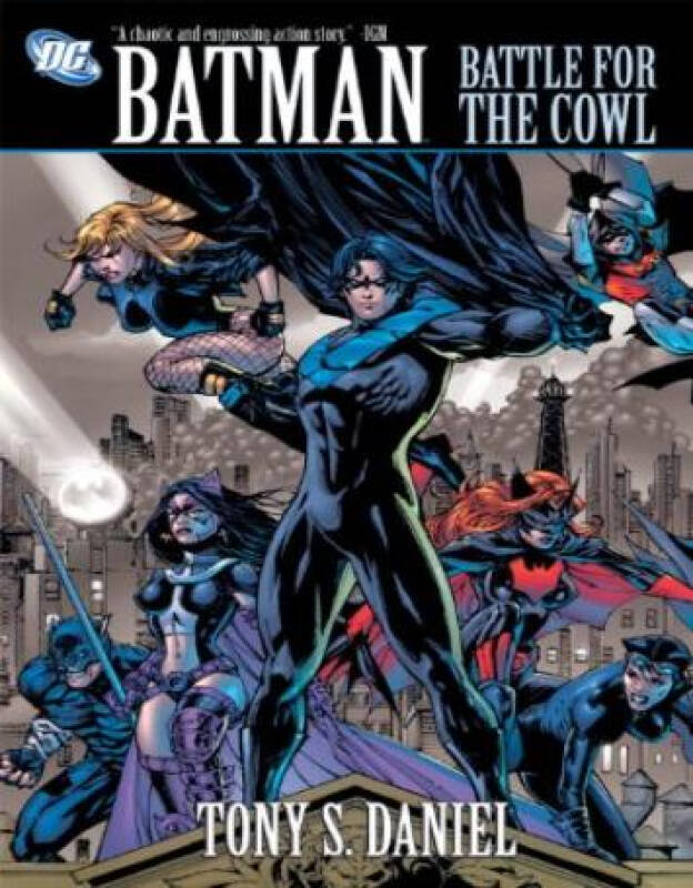 英文原版batman: battle for the cowl,蝙蝠侠:披风争夺战[平装]