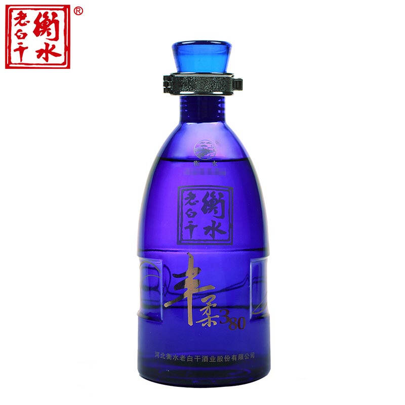 白酒 衡水老白干39.8度丰柔380礼盒1瓶装 厂家自营 喝