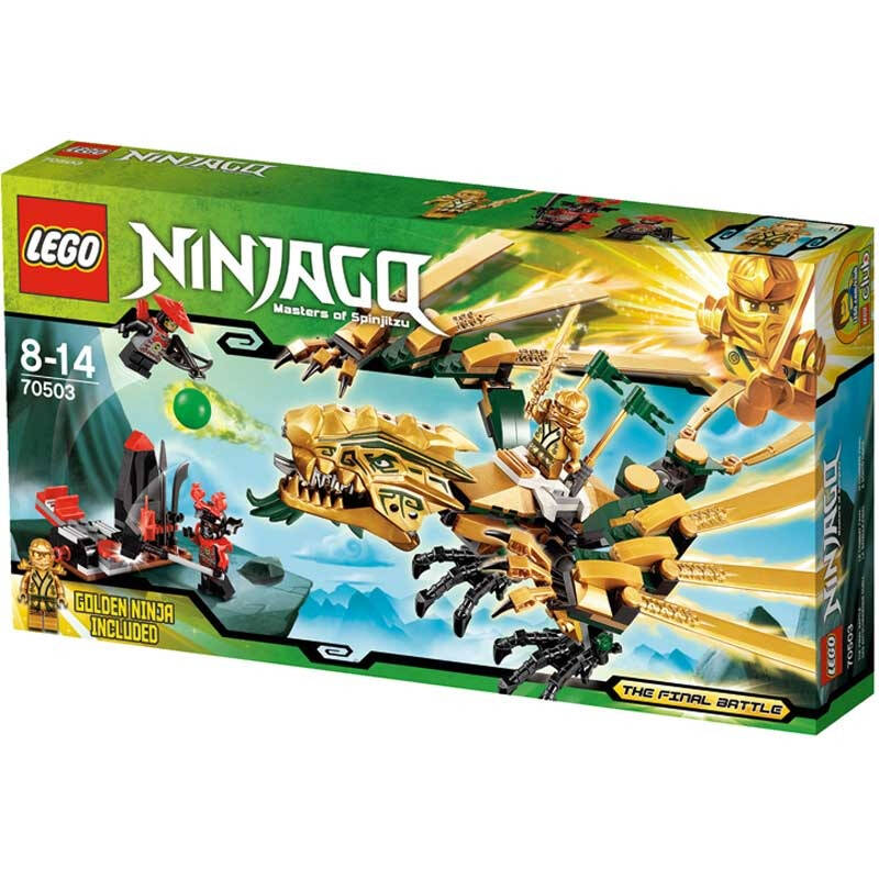 lego 乐高 ninjago 忍者系列 黄金神龙 70503