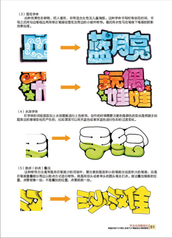 手绘pop海报设计自学教程