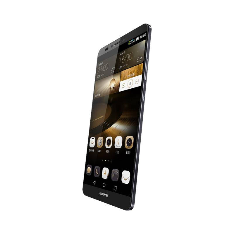 华为huawei ascend mate7 双卡双待双通手机 琥珀金 移动/联通4g 高配