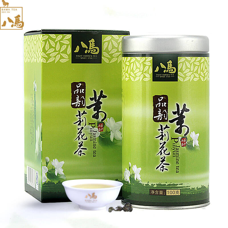 八马茶业 品韵系列 茉莉花茶 花茶 茶叶 特级 家庭装