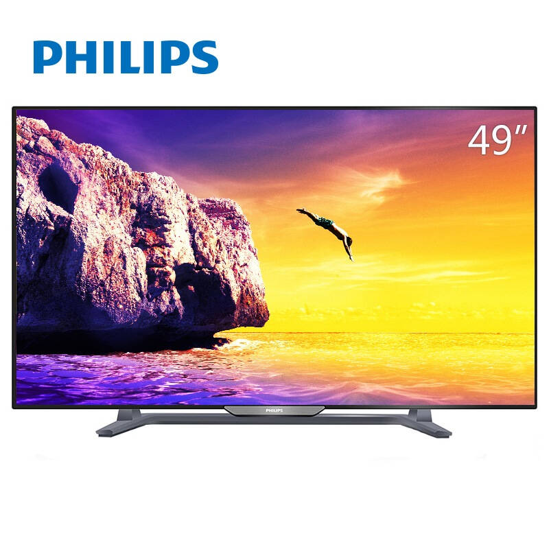 飞利浦(philips)49pff5755/t3 49英寸 芒果tv 全高清led智能电视(黑色