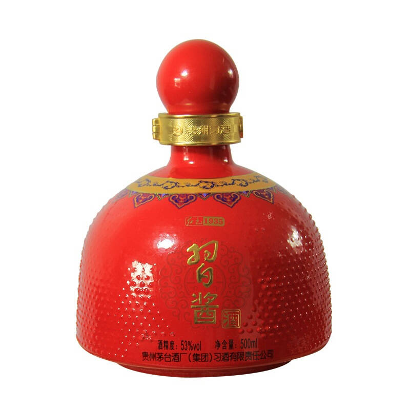 茅台集团 习酒 习酱 红色1935 红顶 500ml*6瓶