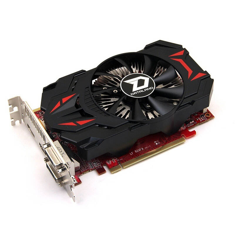 迪兰(dataland)r7 260x 超能 1g ds 二代 1000/5000 1gb/128bit gddr5