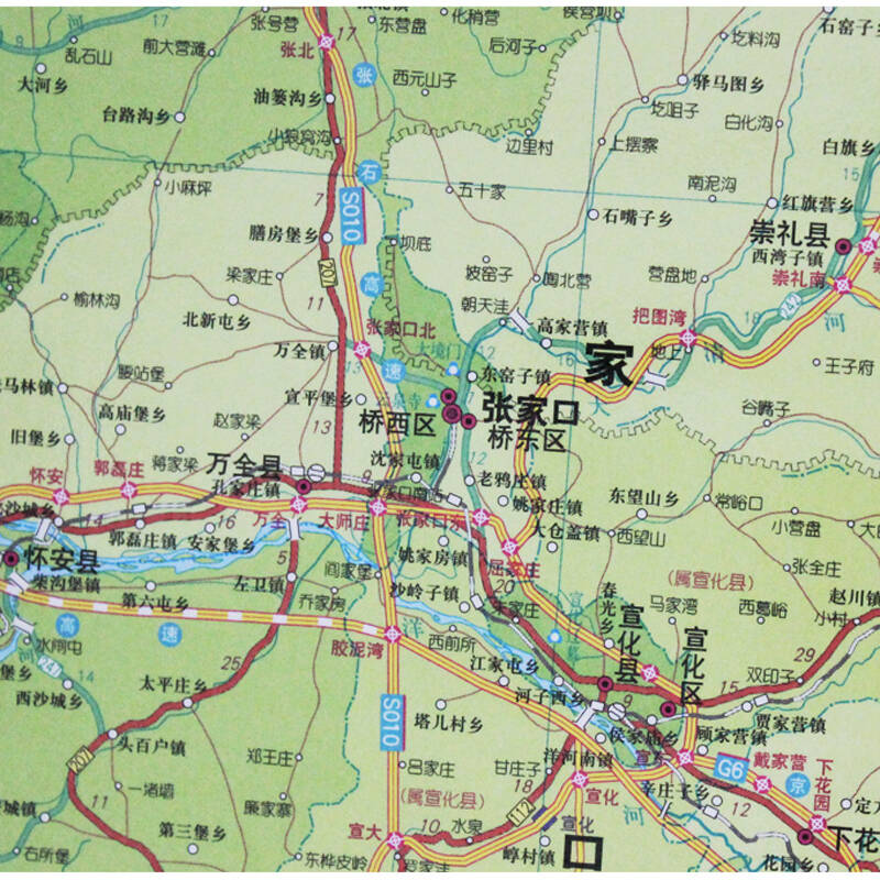 竖版 河北省地图挂图政区版1.1*0.8m图 京津冀一体化图片