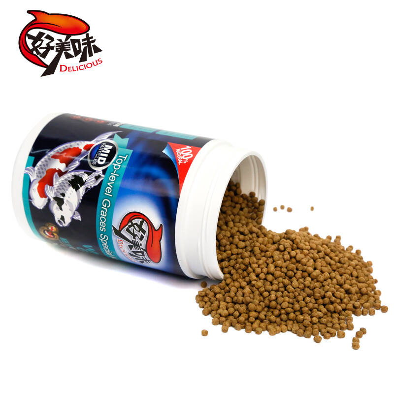 好美味鱼食饲料 锦鲤鱼热带小型鱼血鹦鹉鱼三