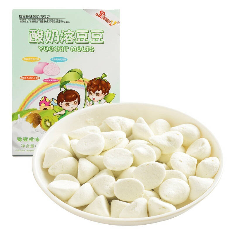 果仙多维v(yogurt melts)酸奶溶豆豆 猕猴桃味8.8g