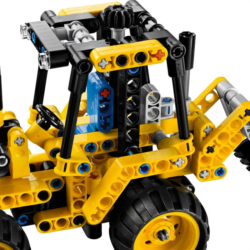 乐高(lego) technic 机械组 迷你反铲装载车 42004