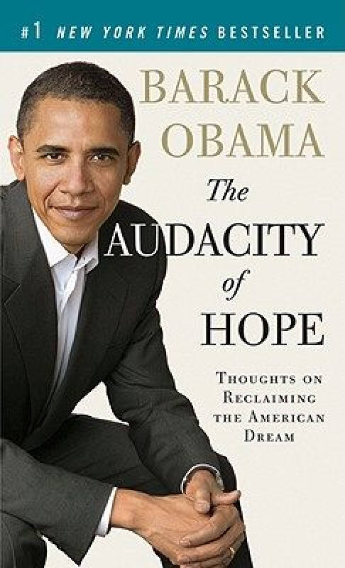 英文原版 the audacity of hope 奥巴马自传 无畏的希望 obama