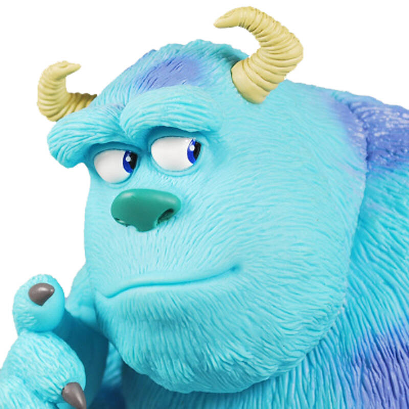 怪兽电力公司怪兽大学皮克斯苏利文毛毛毛怪公仔_乐乐简笔画