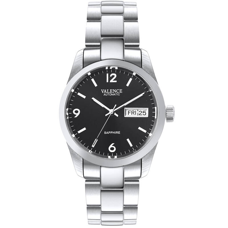 valenceband,valence 华轮时(valence) 男士多功能防水全自动机械手表蓝宝石钢带手表进口
