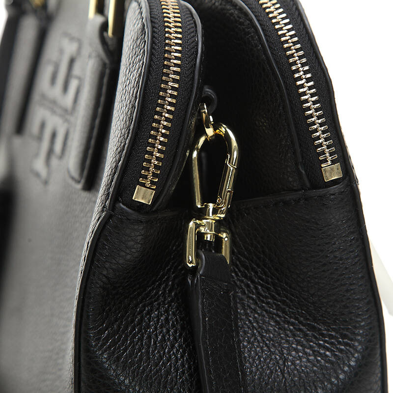 tory burch 托里·伯奇 女士黑色牛皮手提单肩包 41159702 black 001