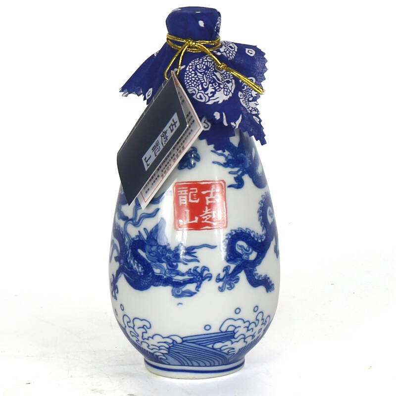 绍兴黄酒 古越龙山八年陈半干型餐饮版绍兴花雕酒500ml×8瓶