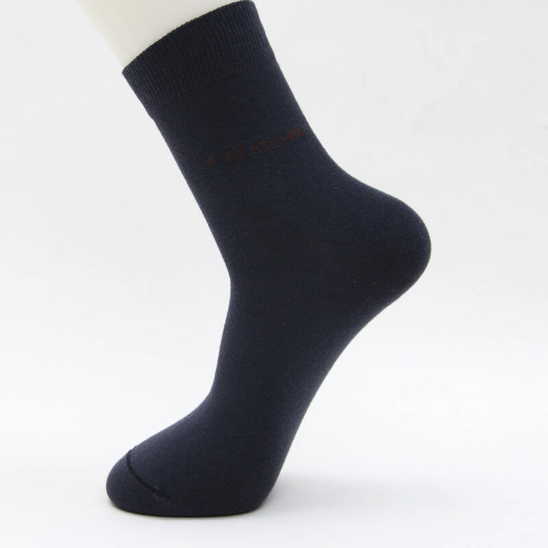 【浪莎】礼盒装商务男袜子【6双装仅需39元 全国包邮】棉袜系列 品味品质格调的选择 纯色系列6双装 - 京东