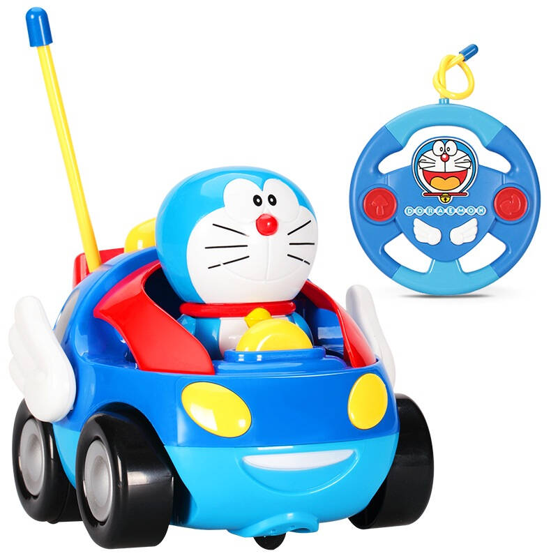 哆啦A梦 儿童遥控车玩具 电动遥控卡通汽车 轿