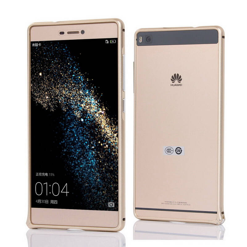 灵吉 金属边框手机保护框海马扣边框手机保护套 适用于华为p8/ascend