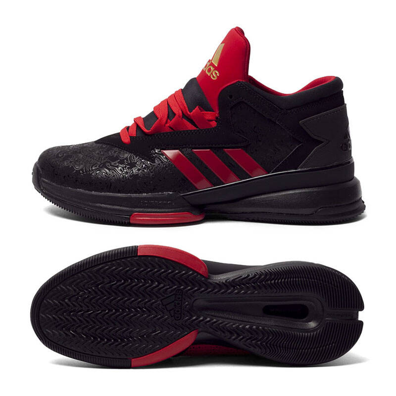 adidas阿迪达斯d lillard利拉德2代签名男子减震低帮实战篮球鞋 aq