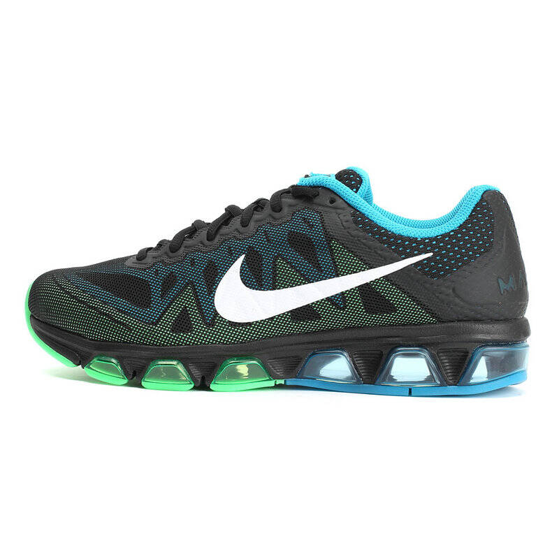 nike耐克2015年新款男子air max tailwind 7跑步鞋683632-01 黑/白