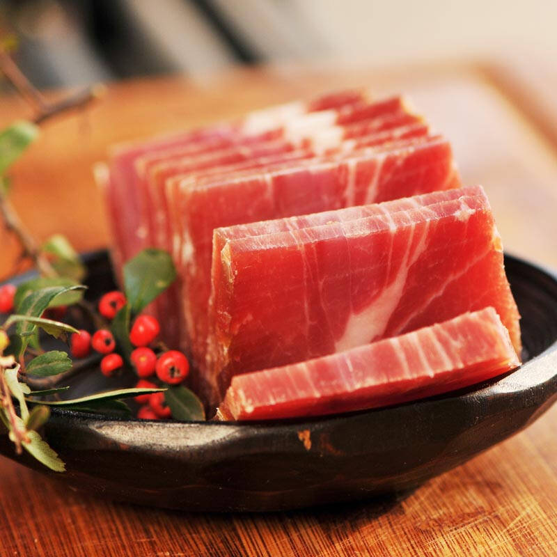 金字 金华火腿肉100gx4包 瘦肉火腿片腊肉 家庭装 土特产