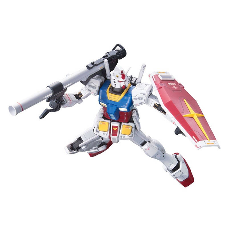 万代(bandai)高达gundam拼插拼装模型玩具rg版01 rx-78-2元祖敢达016