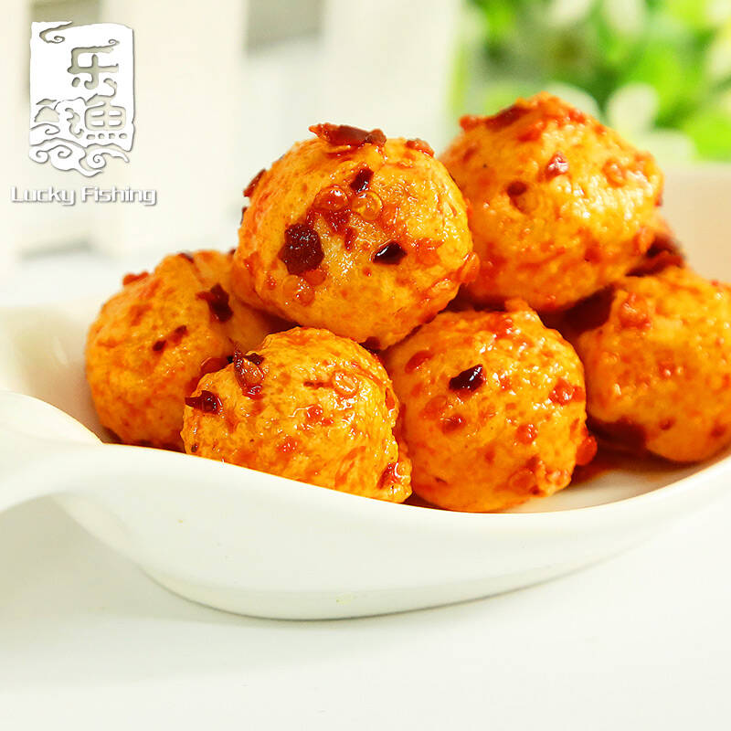 乐渔丸类混合包海鲜墨鱼丸章鱼丸组合装280g