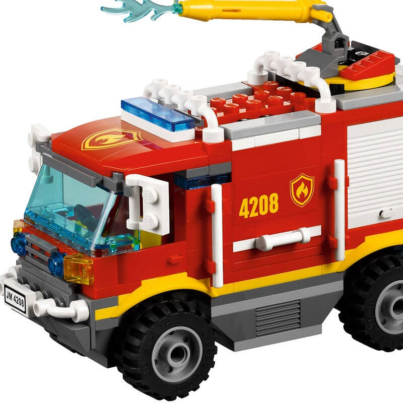 lego 乐高 city 城市系列 4x4消防车 4208