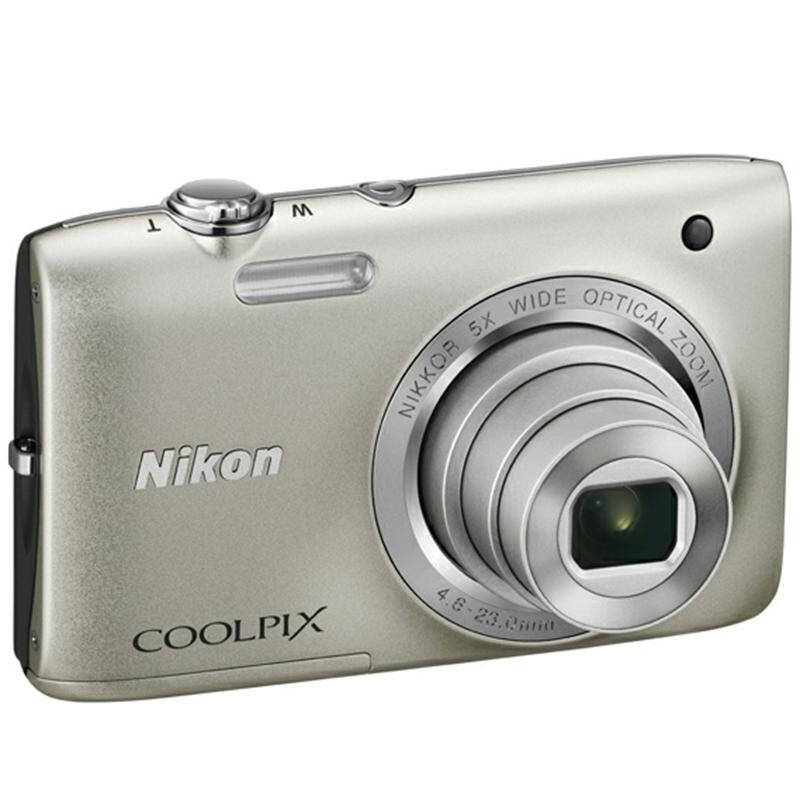 尼康(nikon) coolpix s2800 便携数码相机 银色(2005万像素 2.