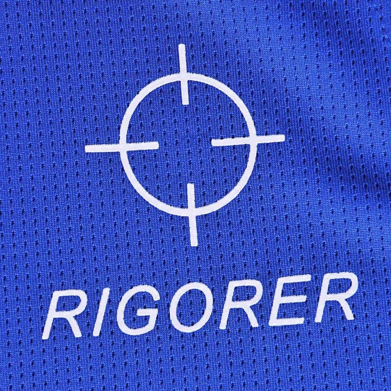 准者rigorer夏季薄篮球服套装男女球队吸汗透气运动服无袖背心短裤 蓝橙 M(175-180cm) - 京东