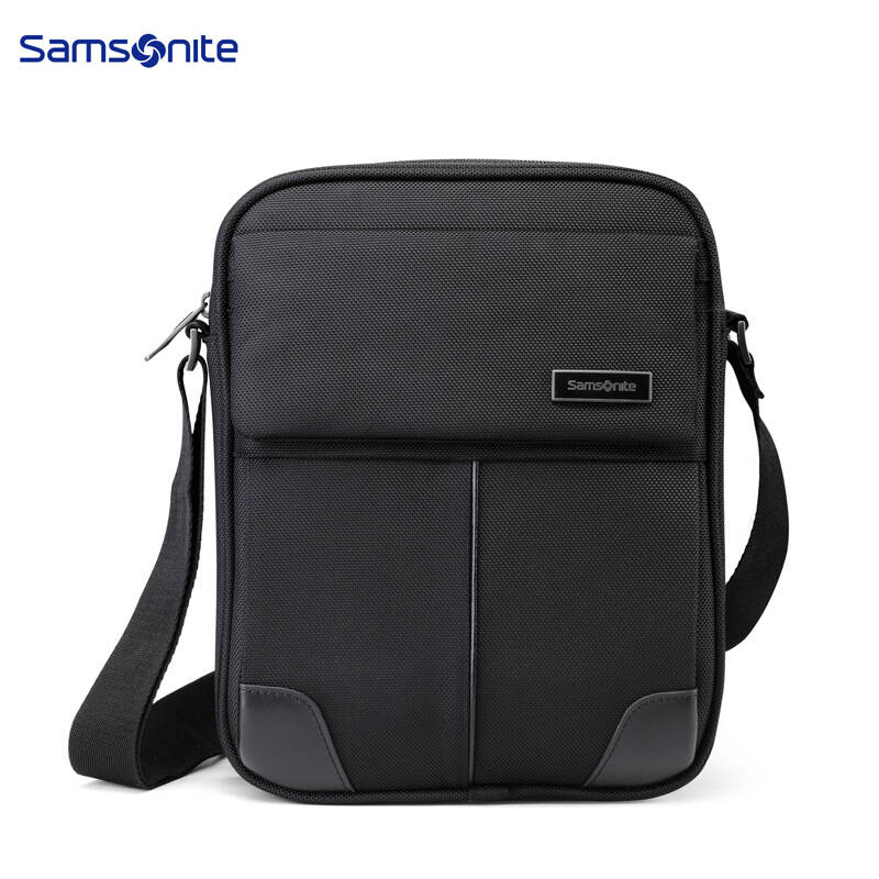 新秀丽(samsonite)竖式小背包单肩包 eminence 41b*09007 黑色图片