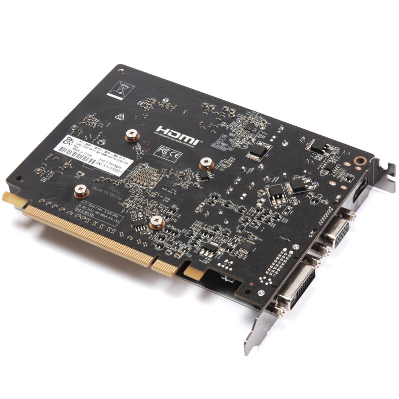 讯景(xfx)r7 350 2g d5 黑狼 925/4500mhz 128bit ddr5 显卡