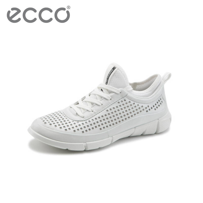 爱步ecco 2015秋冬新品 女鞋时尚潮流运动鞋 盈速 864013 白色50874