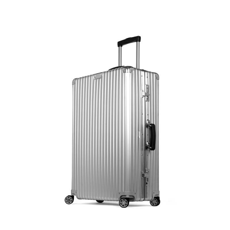 rimowa classic flight系列97177004 铝镁合金 33寸旅行箱 银色 f