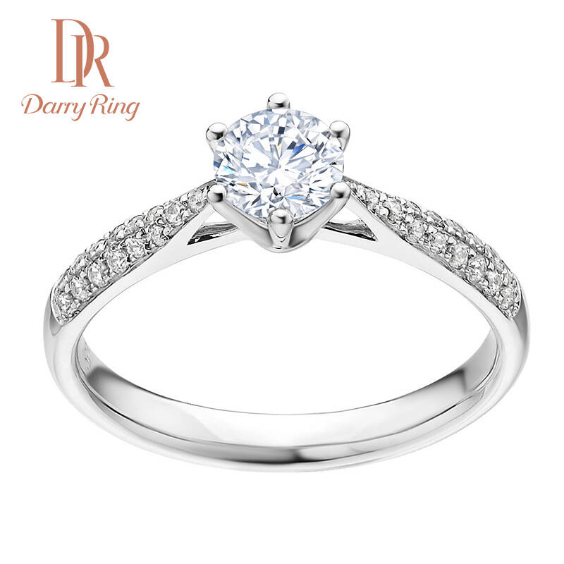 ring ring ring,ring ring ring五线谱 戴瑞darry ring2014新款钻戒forever奢华款50分h色求婚戒指女 30分j色
