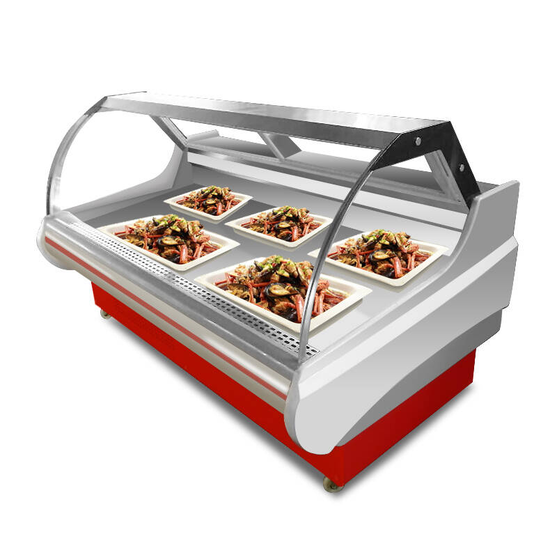 乐创(lecon)lczs20 熟食柜直冷风冷卤菜熟食展示柜鸭脖展示柜 冷鲜肉