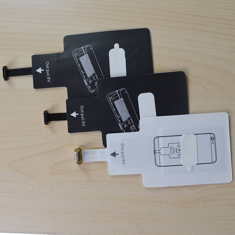 koo-power苹果6plus手机通用接收器安卓无线充电贴片充电板接收丝袜短无线包芯丝图片