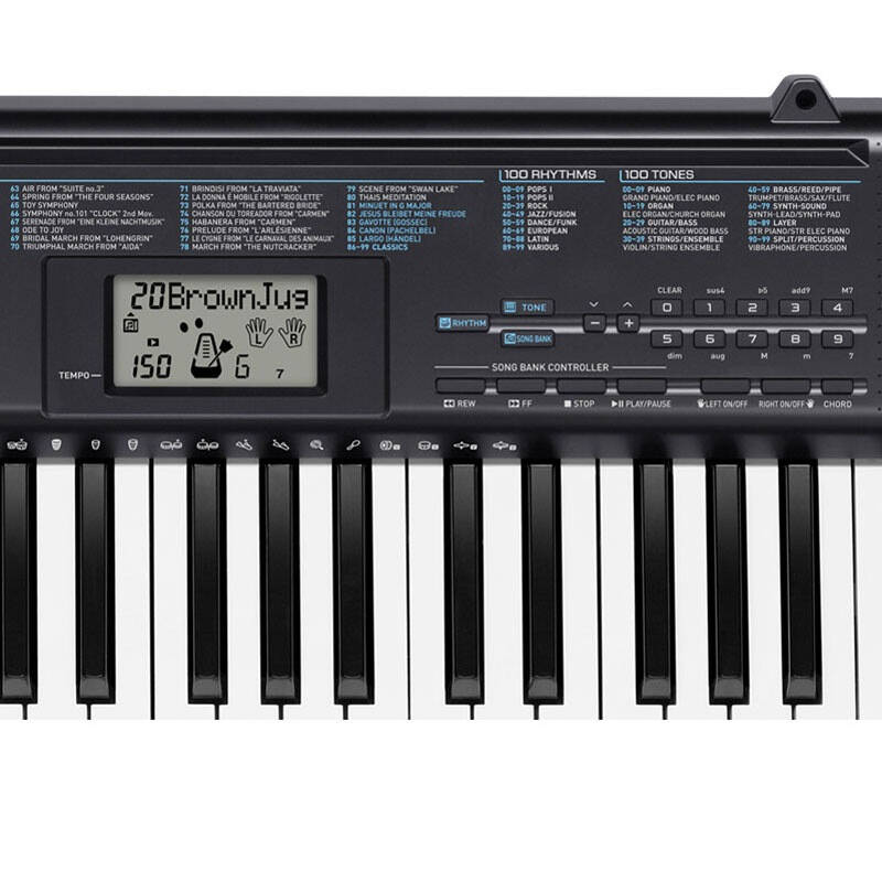卡西欧 casio电子琴 ctk-1200 入门系列 黑色