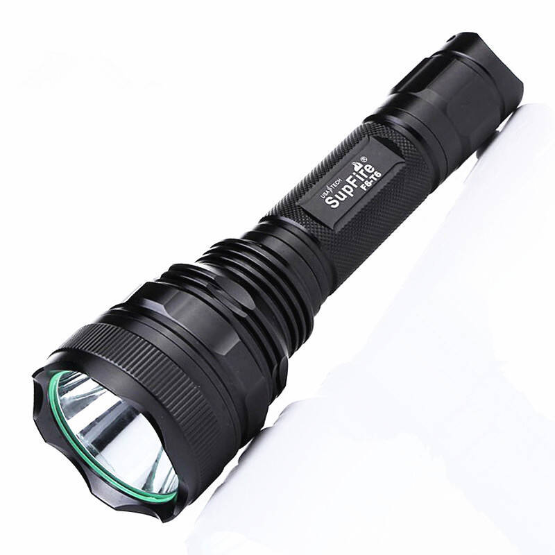supfire 神火f6 强光手电筒进口t6十瓦led 高亮远射200米 户外骑行