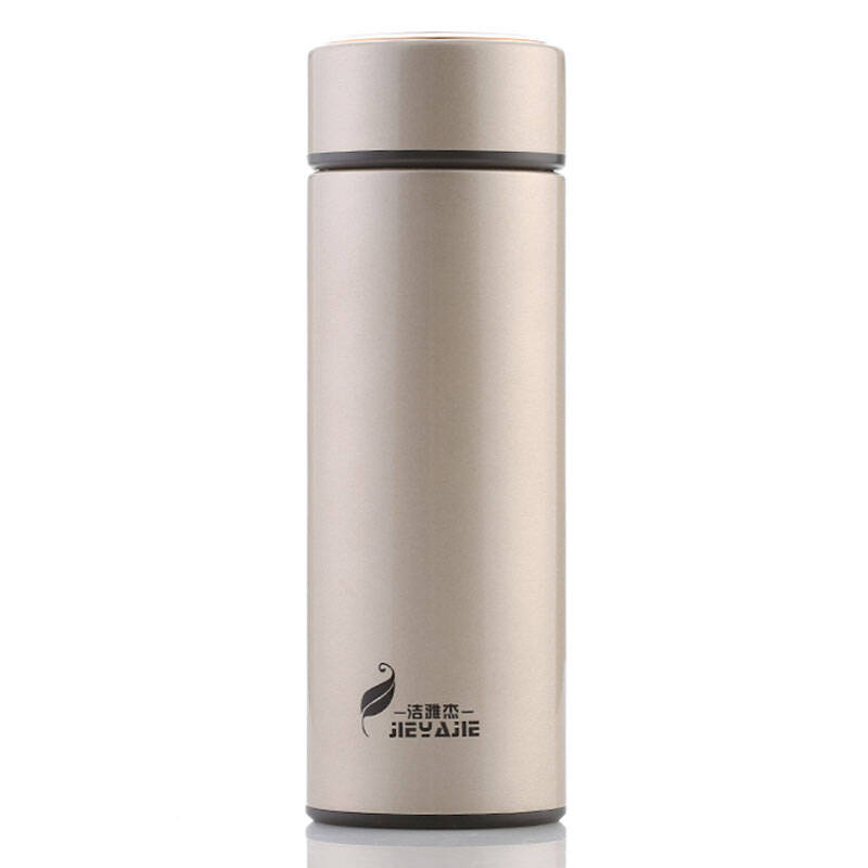 洁雅杰保温杯男士商务保温杯女士水杯(375ml)时尚珠光