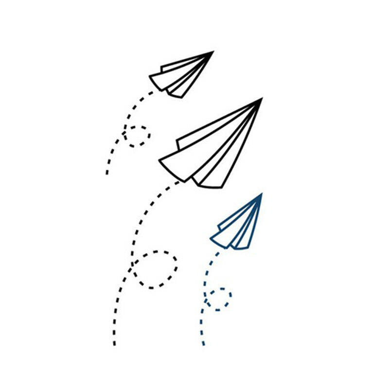 纸飞机简纸飞机简笔画_纸飞机画法简笔画_如何画纸飞机简笔画_纸飞机