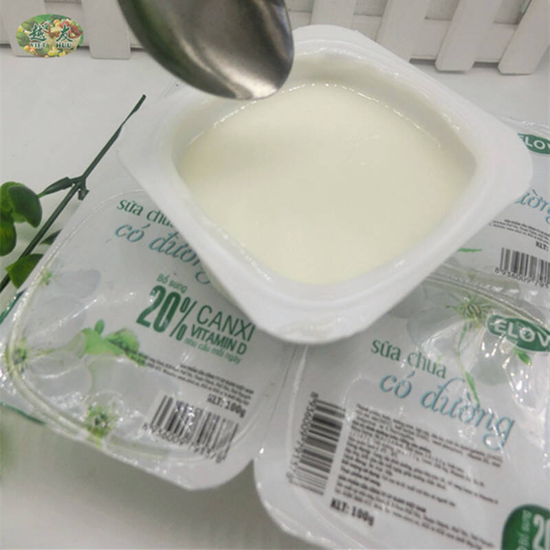 (越友家)越南进口酸奶 Elovi原味酸奶 茉莉花酸