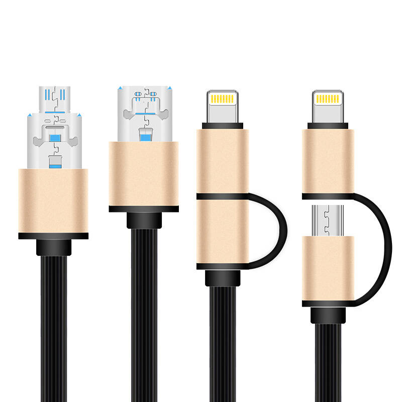 SSBRIGHT 二合一充电数据线OTG借吸电面条