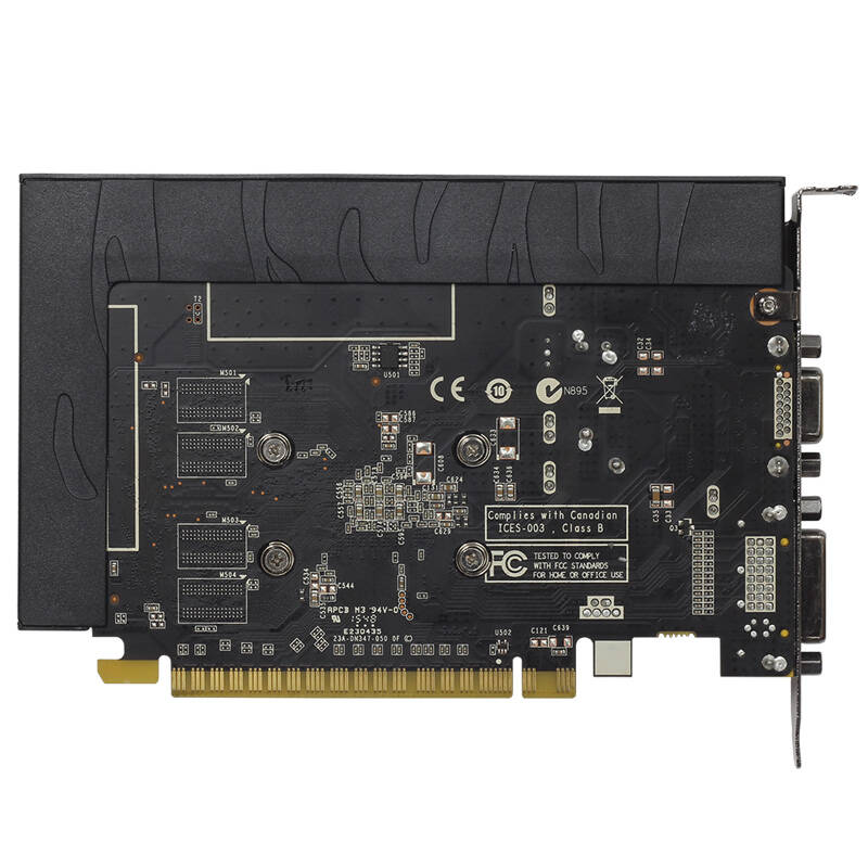 索泰(zotac)gt710-2gd3 喵星版 va 956/1600mhz 2g ddr3 pci-e 2.