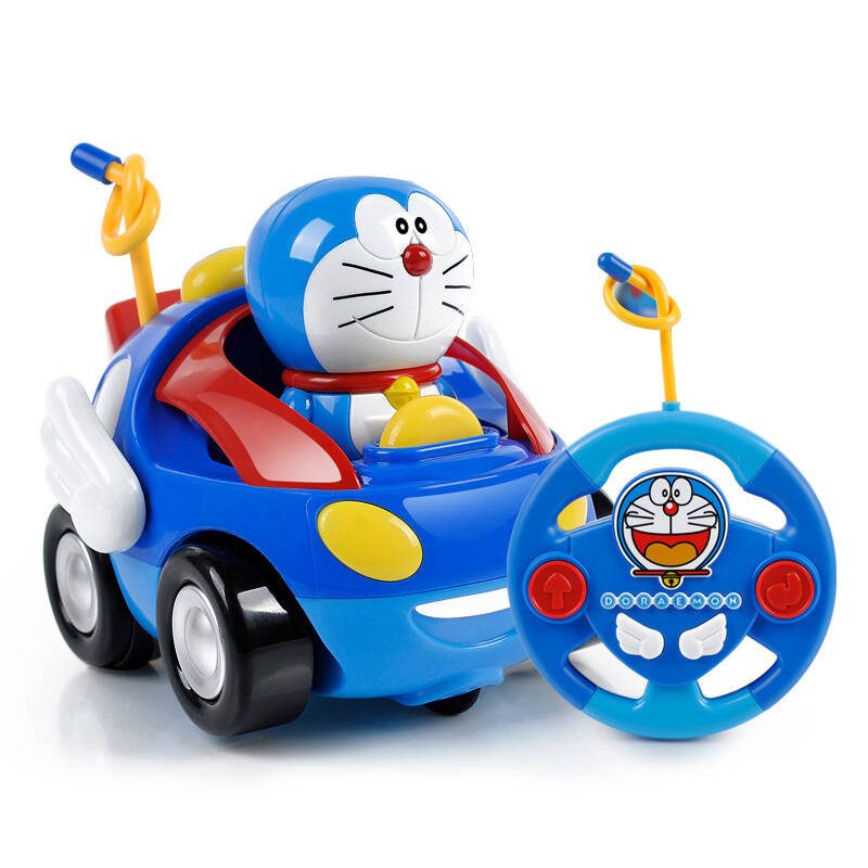 哆啦A梦 儿童遥控车玩具 电动遥控卡通汽车 轿