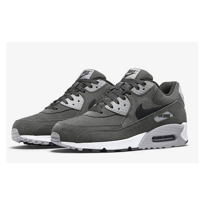 nike/耐克 air max 90 男子潮流气垫运动跑步鞋休闲复古高帮透气板鞋
