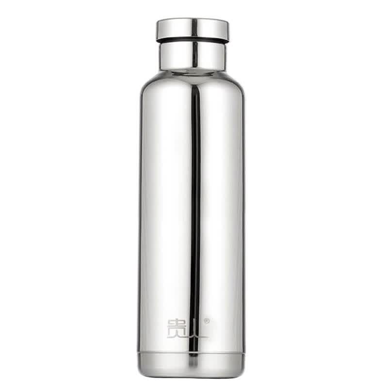 新品贵人星尚全304不锈钢保温杯创意时尚水杯反光热水杯 xs-176-60