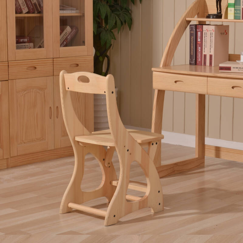 纽菲乐 实木书桌椅 新西兰松木围椅 餐椅 书椅组合 儿童升降椅 围椅/1