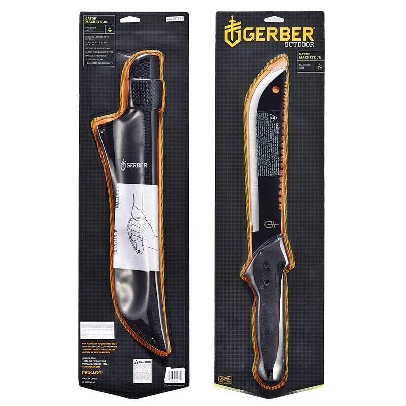 戈博gerber 户外装备户外刀求生刀车载防身刀齿刃大刀31-000759