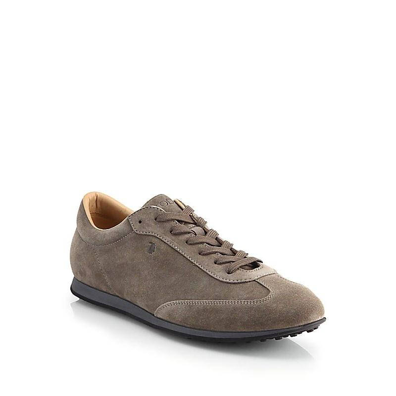 托德斯 tods 男式胶底鞋 q00216468 marsh beige 9 uk