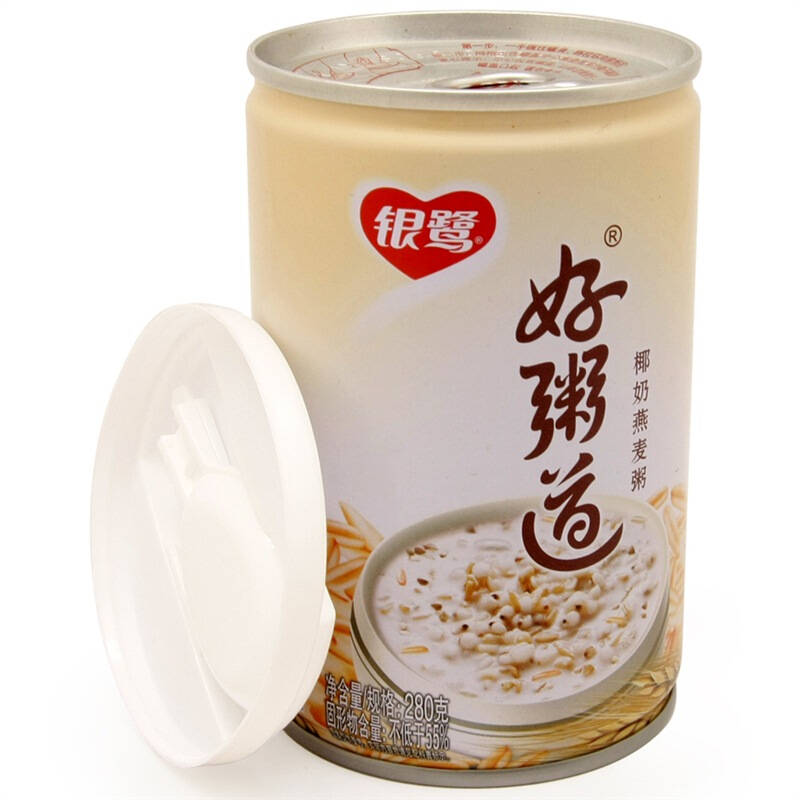 【京东超市】银鹭 八宝粥 速食粥 好粥道 椰奶燕麦八宝粥 280g*12罐